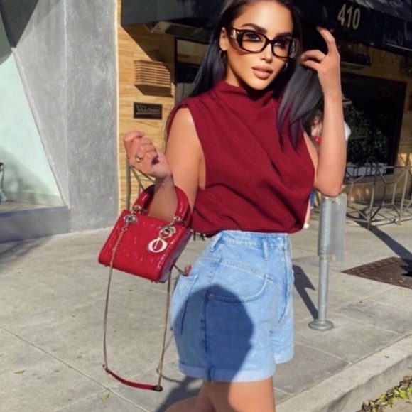 Zara High Neck Top - Picture 4 of 10